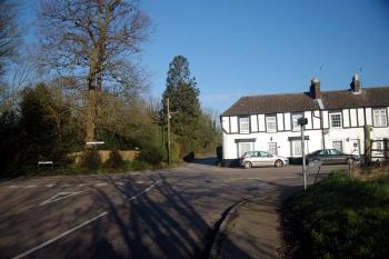 The area on the left in this picture is the garden of the former Spade